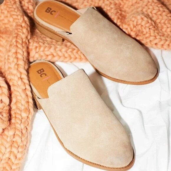 Free People - Vegan Suede Mule - Picture 1 of 5